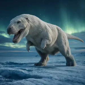 Polar bear + Tyrannosaurus rex